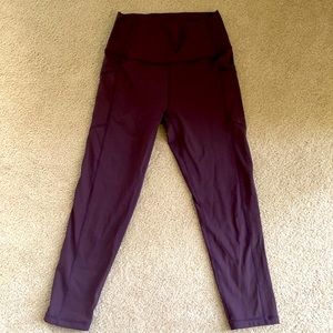 Capri pocket leggings